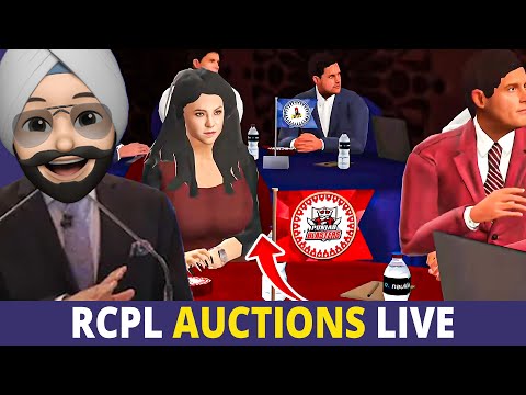 RCPL 2024 AUCTION IN REAL CRICKET 24 (RC24) - SINGHGAMINGWORLD