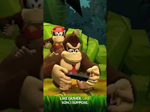 DK Threw His Nintendo DS Away?! Donkey Kong Country Returns HD Has a New Idle Animation