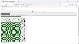 Handweaving.net Draft Arranger Tool