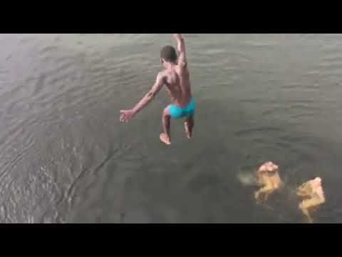 BLANCHE MARIE & WITAGRON - BRIDGE JUMP, SURINAME - PLACES2GO SURINAME