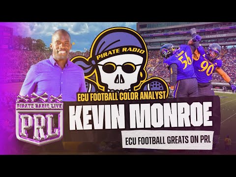 ECU Football Color Analyst Kevin Monroe talks ECU/NC State, Bill Belichick/UNC, and Transfer Portal