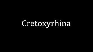 How to pronounce Cretoxyrhina