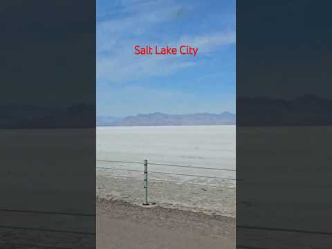 Amazing view of Salt Lake Utah. #history #nature #travel #adventure #wildutah #utah  #greatsaltlake