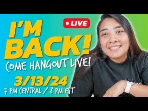 Welcome Back Livestream: Coming Back Stronger to YouTube! 🚀✨