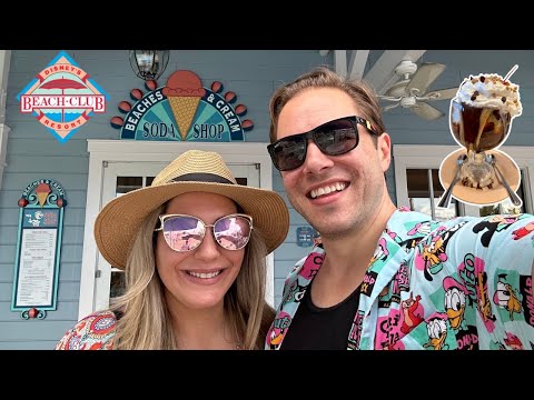 Is Beaches & Cream Soda Shop Still Great? Full Review at Disney's Beach Club Resort | WDW 2023