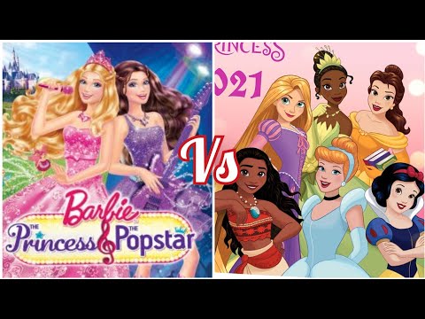 Barbie Vs Disney Princess.