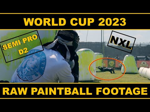 Semi Pro Paintball - NXL World Cup 2023 - Raw Footage