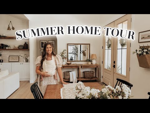 SUMMER HOME TOUR 2024 | simple summer decorating ideas!