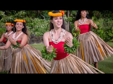 Hawaiian  dance... ( this is one technique for woman) at a luah at an assisted living