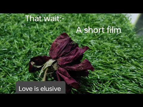 'That wait' A short film of an elusive young love.