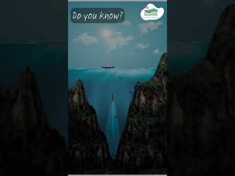 Do you know? | The Earth's Deepest Point ! | #nature #natureknowledge #naturelovers