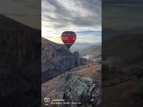 Hot Air Ballon Ride over Cappadocia 💨