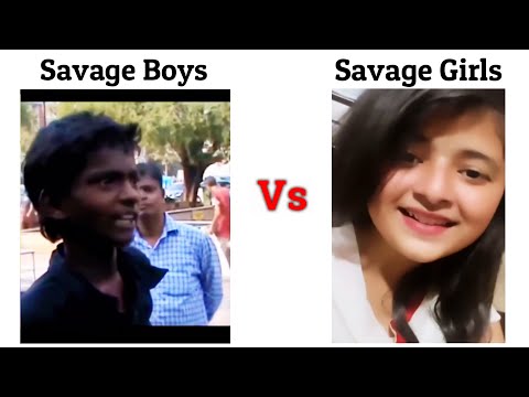 Boys Savage Vs Girl Savage !! Memes #viralmemes #mems