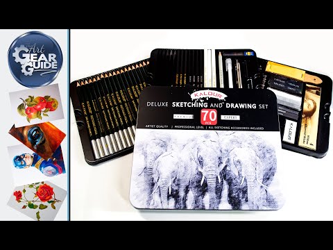 Kalour 70 Piece Sketching and Drawing Set