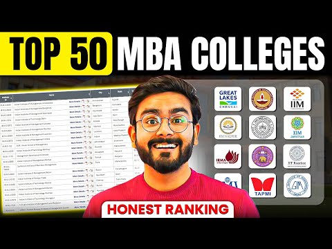 Top 50 MBA Colleges in India | Honest Tier 2 College Ranking 2025