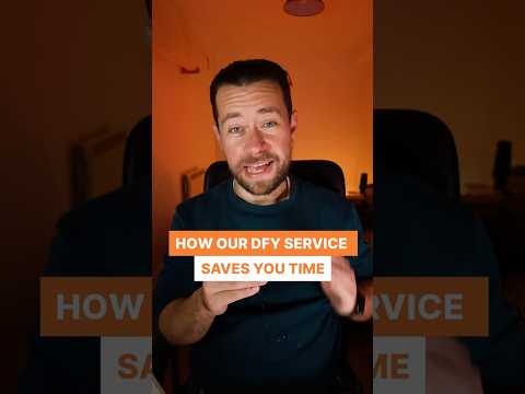 How Our DFY Service Saves You Time  #contentcreation #doneforyou