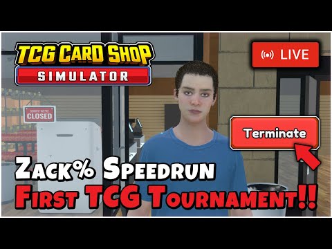 HIRE/FIRE ZACK SPEEDRUN!! - TCG CARD SHOP SIMULATOR