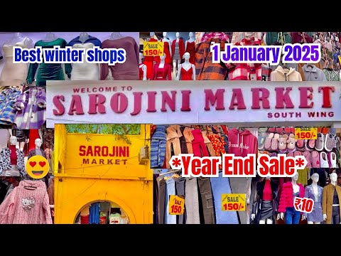 Sarojini Nagar Market Delhi | 😱Latest Winter Collection with Shop Number 2024 | That Pinkish Girl