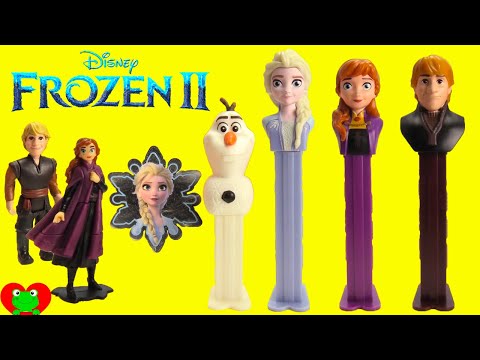 Disney Frozen 2 Pez Candy Dispensers and Surprises