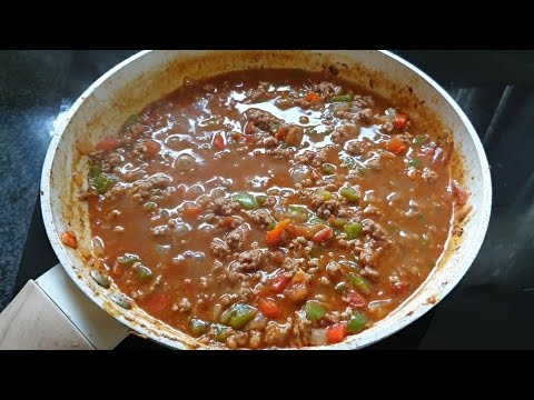 Minced Beef Stew Recipe || How to make minced beef stew || Beef stew || Ground beef recipes