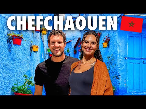 Morocco's MOST BEAUTIFUL City! 🇲🇦 CHEFCHAOUEN