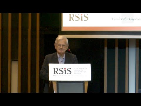 RSIS Distinguished Public Lecture by Professor Geoffrey Till