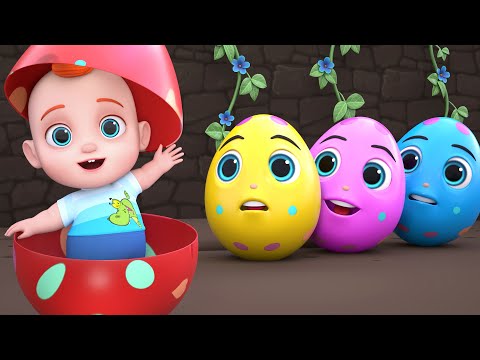 Surprise Eggs Baby Songs | Colors For Kids | Leo Nursery Rhymes & Kids Songs