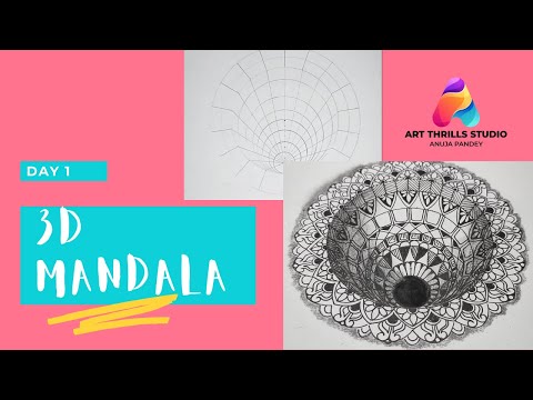 3D Mandala Live Workshop - Day 1