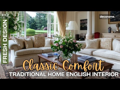 Classic Comfort: A Glimpse into Traditional Home English Interior Design