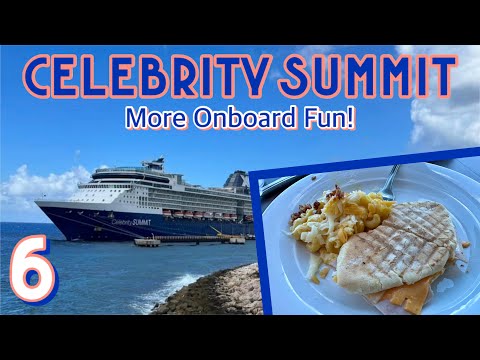 Celebrity Summit: More onboard sea day fun! | PART 6, October 2023