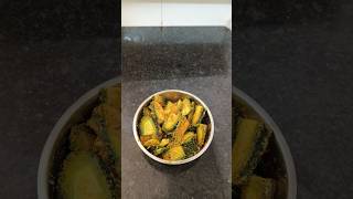 Crispy karela fry#shorts #youtubeshorts #shortsvideo #food #cooking #lunch #viral #crispykarelafry