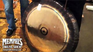 38" Paiste Planet Sun Gong Unboxing at Memphis Gong Chamber