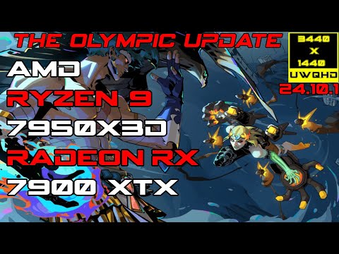 Hades II The Olympic Update Ultrawide 3440x1440 | RX 7900 XTX | R9 7950X3D