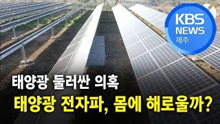 "태양광 전자파 인체무해"