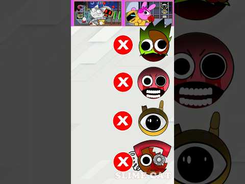 Test IQ Challenge! Correct Incredibox Spunki Face PART3 #colors #testiq #funny #games