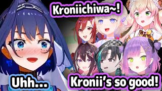 Kronii Caught Towa and HoloJP Members Off-Guard With Her Gaming skills and Cute Japanese【Hololive】