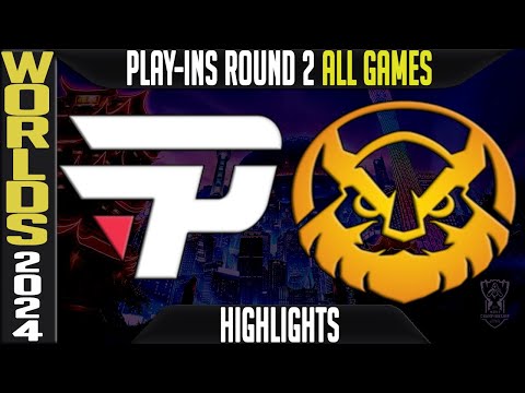 PNG vs VKE Highlights ALL GAMES | Worlds 2024 Play Ins Lower Round 2 | Pain Gaming vs Vikings Esport