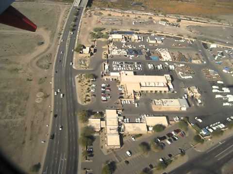 Landing at PHX from LAX