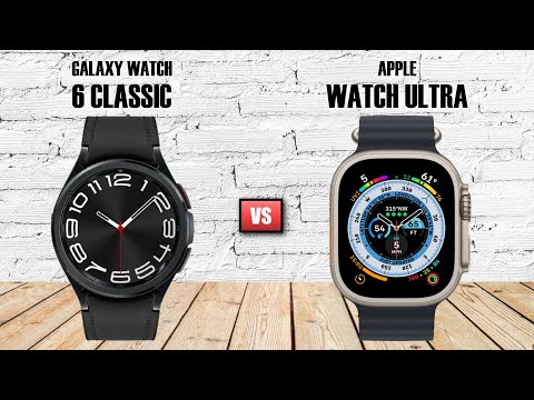 Galaxy Watch 6 Classic Vs Apple Watch Ultra