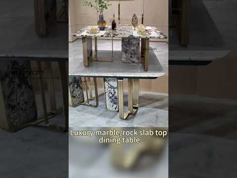 #shorts Marble Elegance: Indulge in Luxury Dining Table!