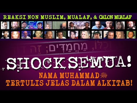 MEREKA SHOCK SEMUA! Nama Muhammad ﷺ Jelas Dalam Bible Bahasa Aslinya 24 REACTOR