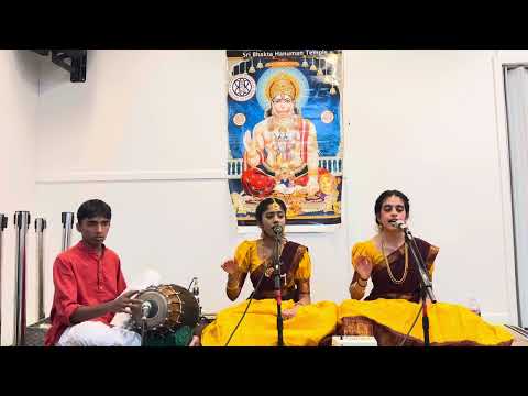 Sri Bhakta Hanuman Temple Performance | Jan-12-2025 | #Nithura Arul & #Sneha Chaithanya