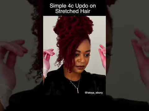 RED 4c Natural Updo *simple*