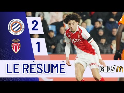 Montpellier - AS Monaco | 2-1 | Highlights | Ligue 1 2024-25 | montpellier monaco