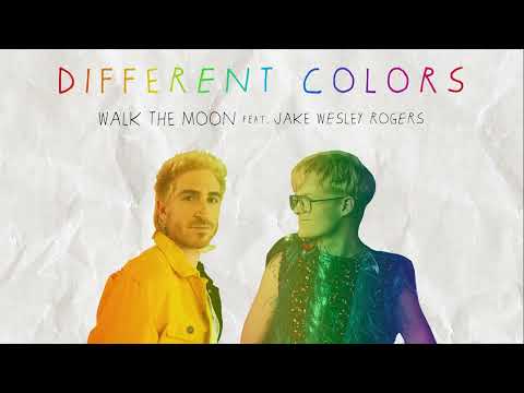 WALK THE MOON - Different Colors x Pride (feat. Jake Wesley Rogers) (Official Audio)