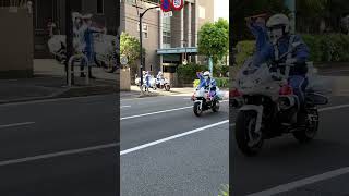 警視庁第一交通機動隊白バイ隊員#shorts #白バイ #警視庁