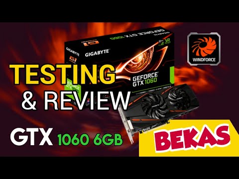 Review Gigabyte G1 Gaming GTX 1060 6GB Bekas pemakaian 3 tahun