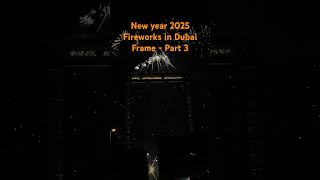 New year 2025 fireworks at Dubai Frame #dubai #dubaiframe #newyearfireworks #fireworksindubai