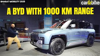 BYD Yangwang U8 ⚡ SUV India Debut | 1000 km Range | Auto Expo 2025