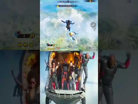 Deadpool freefire video 💥 parachute #sabin #bosssabin #സബിൻ #freefire #gaming